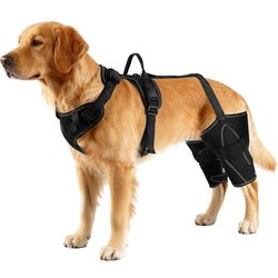 Dog Rear Lift Harness Hip Leg Support Sling Brace Mobility Assist- LARGE