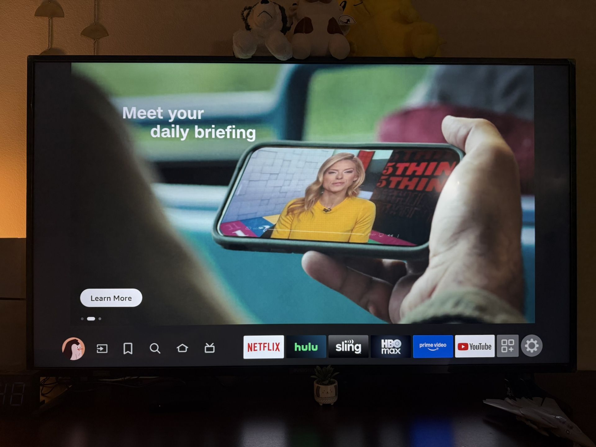 Insignia 55” 4K UHD TV