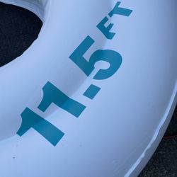 Water Inflatable With Floating Cooler