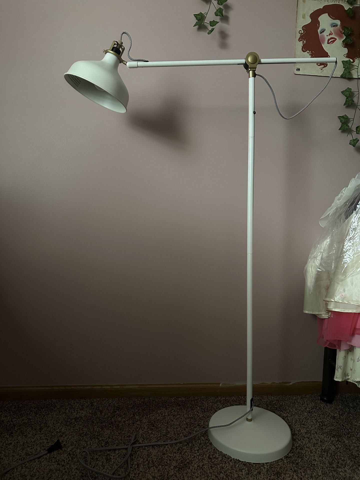 Adjustable IKEA Floor Lamp