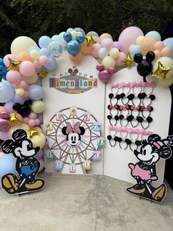 Disney Balloon Decorations 