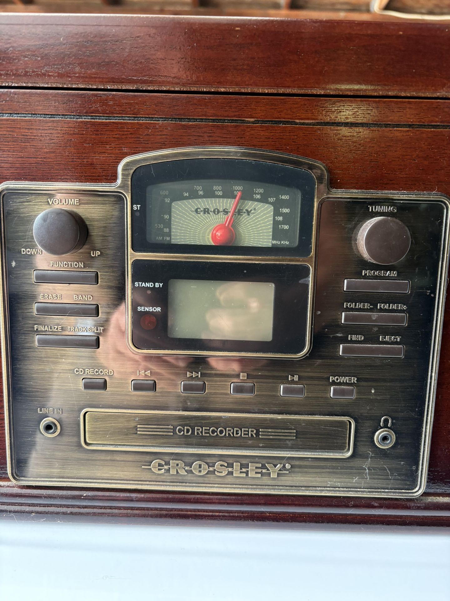 Crosley Cd-phonograph-cassette-fm