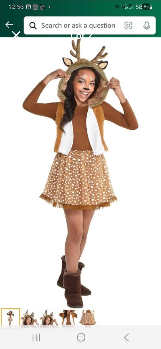 Halloween Costume Set Teen 12 To 14