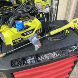 Ryobi 1800 Psi Pressure Washer Like New Open Box 