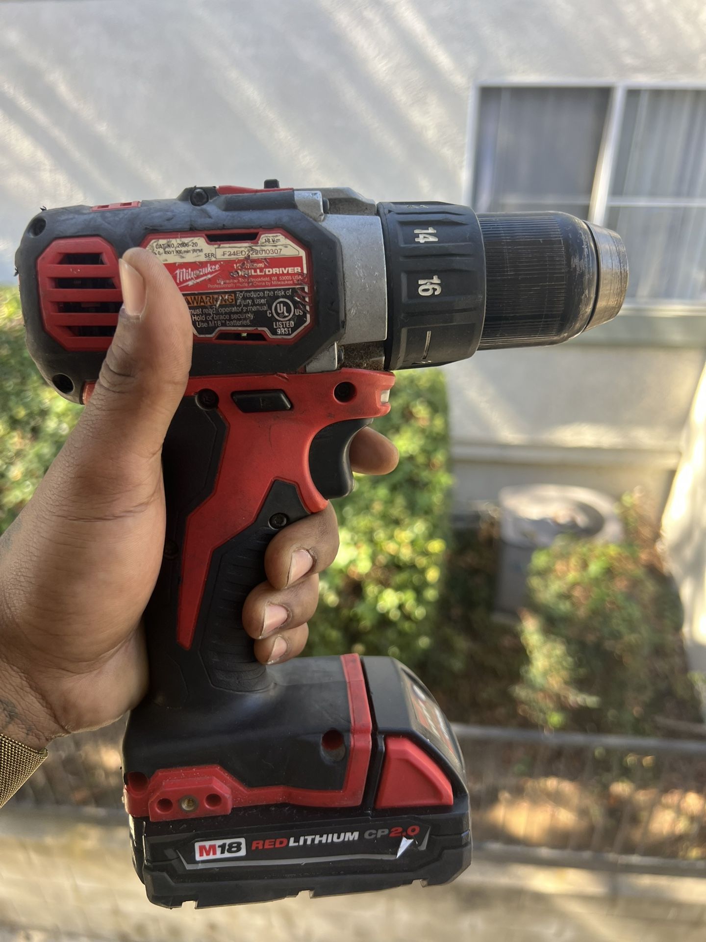 Milwaukee M18 Drill 