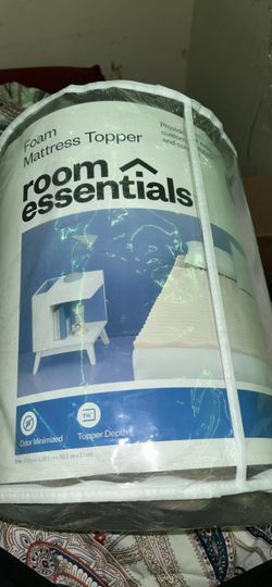 Twin foam mattress topper