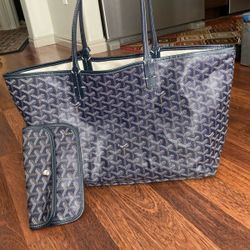Classic Goyard Saint Louis PM Tote Bag(with pouch)