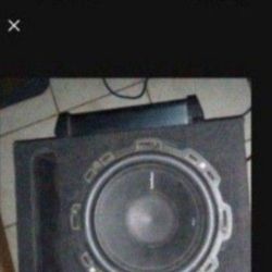 Rockford Fosgate 10-in P1 Woofer With A MTX Amp 300 Watts To Channel