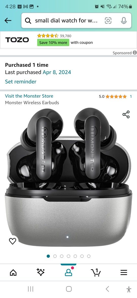 Wireless Earbuds New Unopened Box