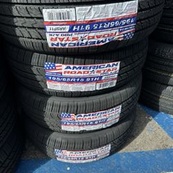 SET DE LLANTAS 195 65R15 Nuevas Instalcion Y Balance