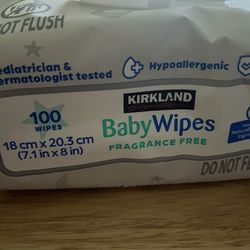 Water wipes (please read description )
