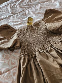 Brwon DRESS