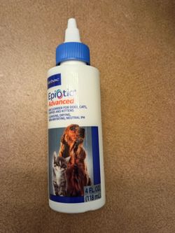 Virbac EPIOTIC® Advanced Ear Cleanser | Powerful and Gentle Cleanser For Dogs and Cats of all ages, 8 oz
