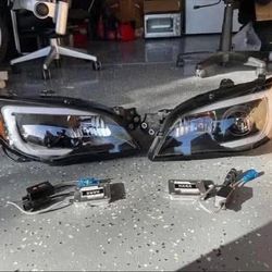 2006/2007 Subaru Impreza WRX STI ProTuningLab C Light Headlights  