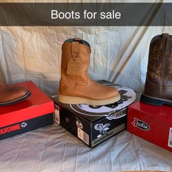 Wolverine Georgia Justin Dewalt Work Boots