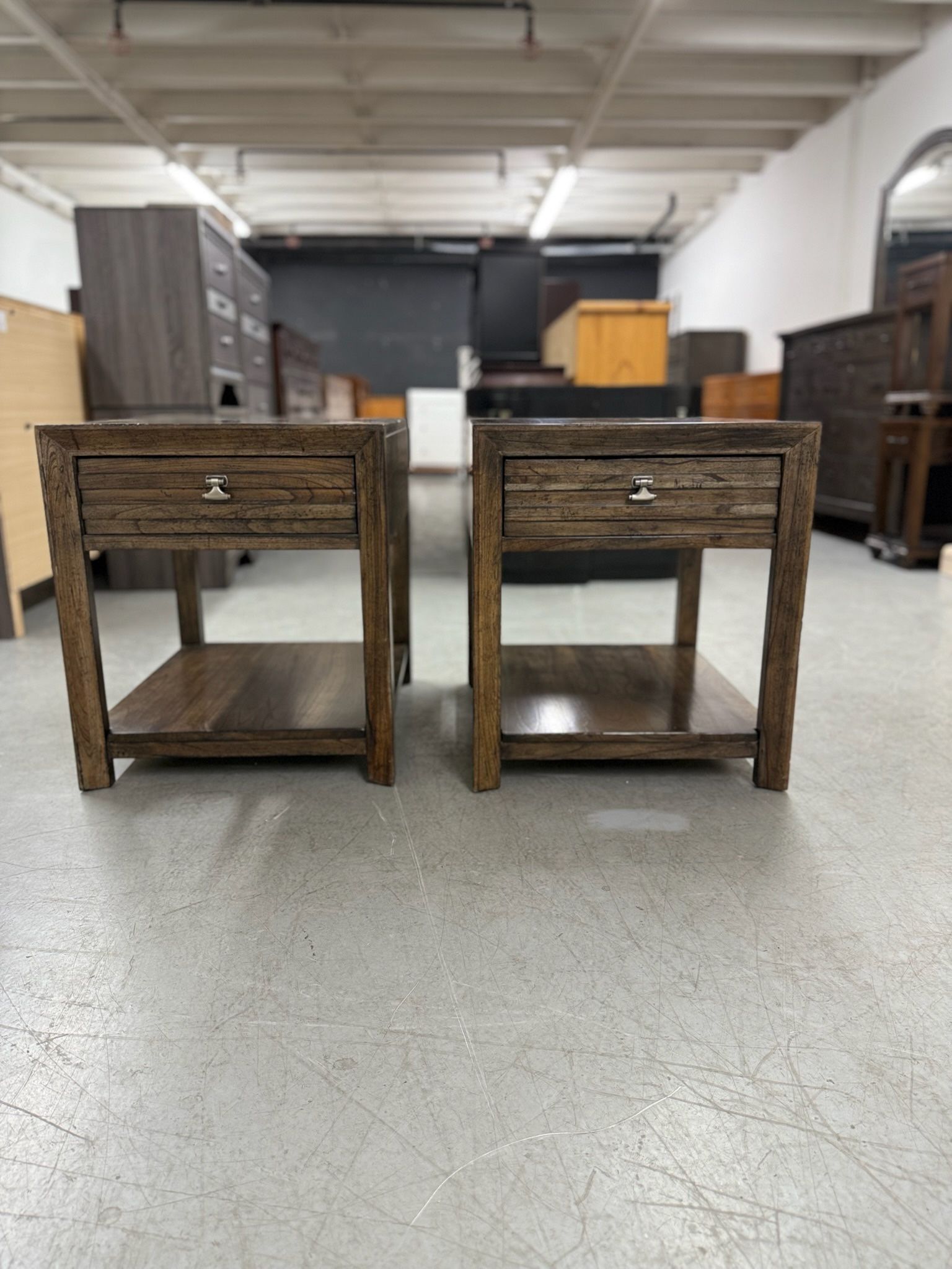 2 Kincaid Wood Nightstands/ Nightstand Set / End Tables / Side Tables
