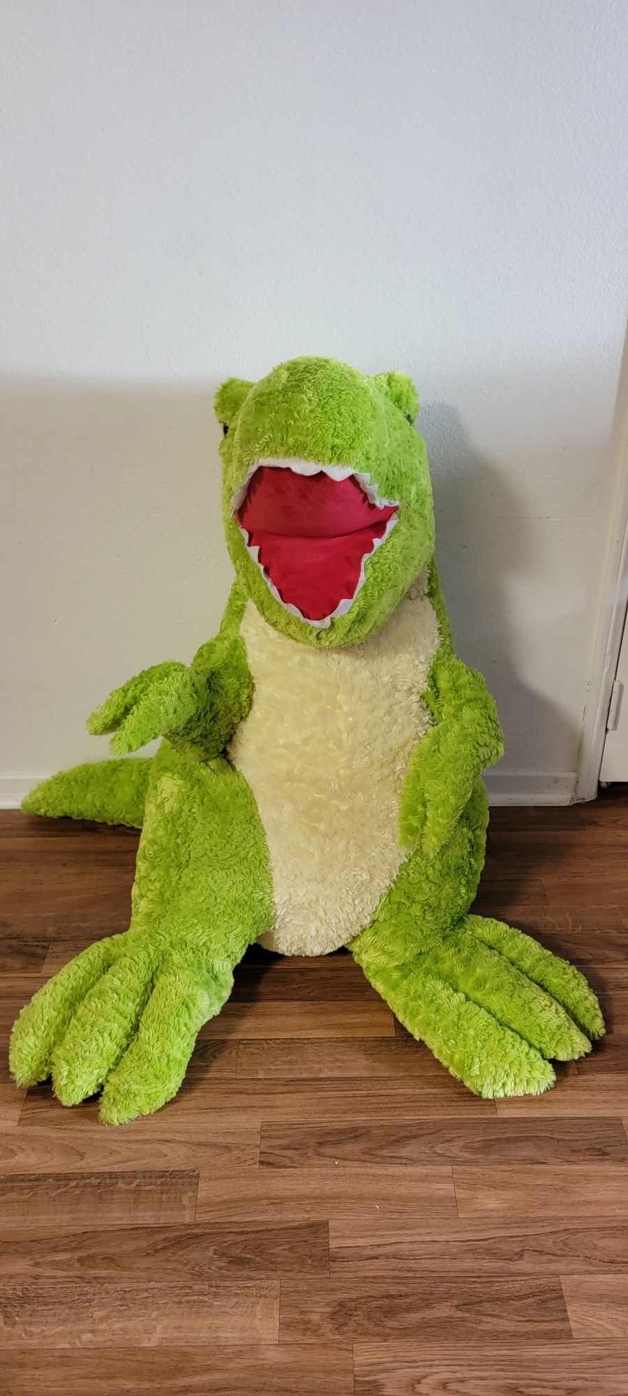 43" Giant Dinosaur Stuffed Animal Plush Toy, Green