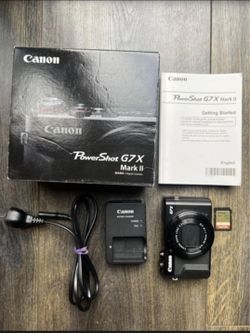 Canon Powershot G7X Mark II