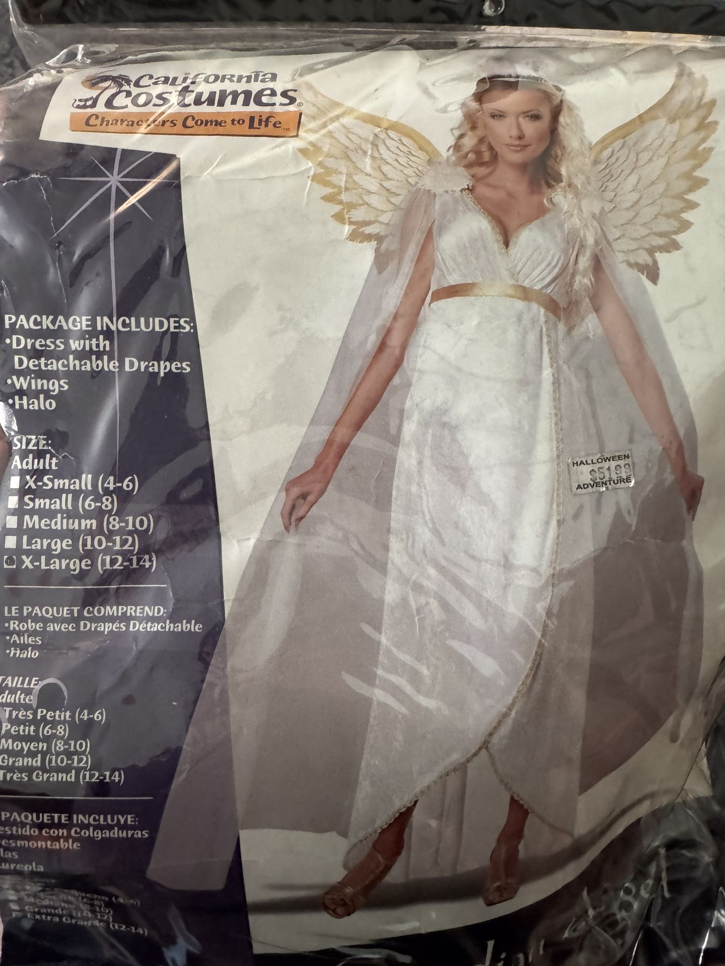 Adult Angel Costume XL