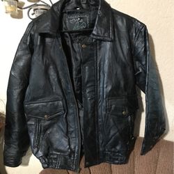 Mens Leather Jacket Size  M  $ 45.00 NEW  CONDITION 