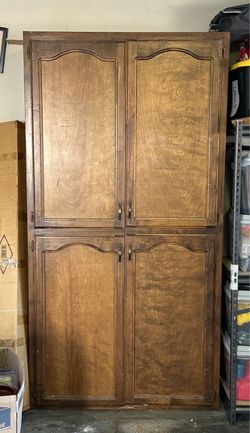 Oak Storage Cabinet FREE