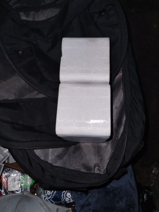 White Bose Cube Speakers!!