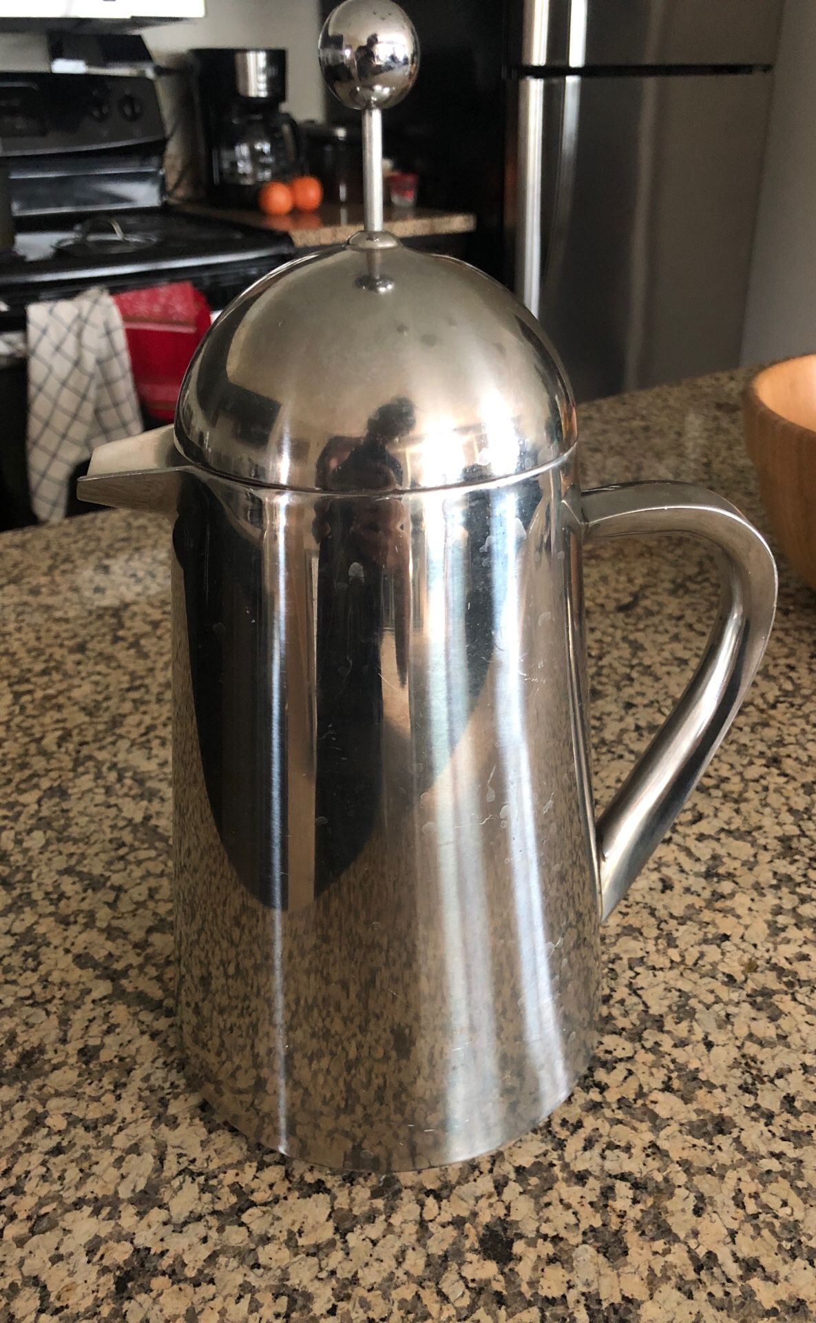 Stainless steel French press