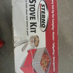 Sterno Stove Kit