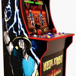 Mortal Kombat Arcade1up w/ Riser 