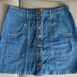 Stradivarius Denim Skirt - Size US 8