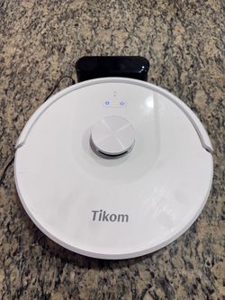Tikom L8000 LiDAR Robot Vacuum WiFi App Self Charging
