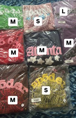 Sp5der Hoodies Various Sizes 