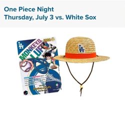 Dodgers TIckets 7/3 🎟 One Piece Night! (12 Available)
