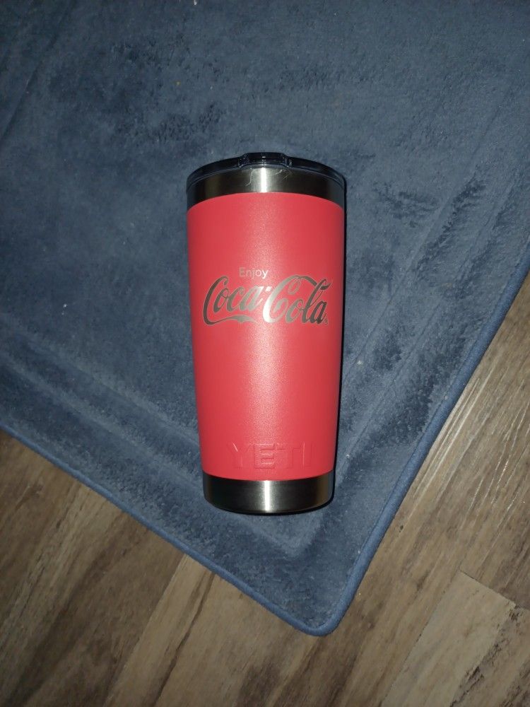 Yeti Rambler 20 Oz Coca Cola Limited Edtion