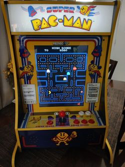 super PAC MAN arcade 1up