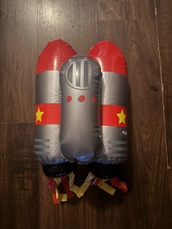 Inflatable Rocket Jetpack Costume Accessory