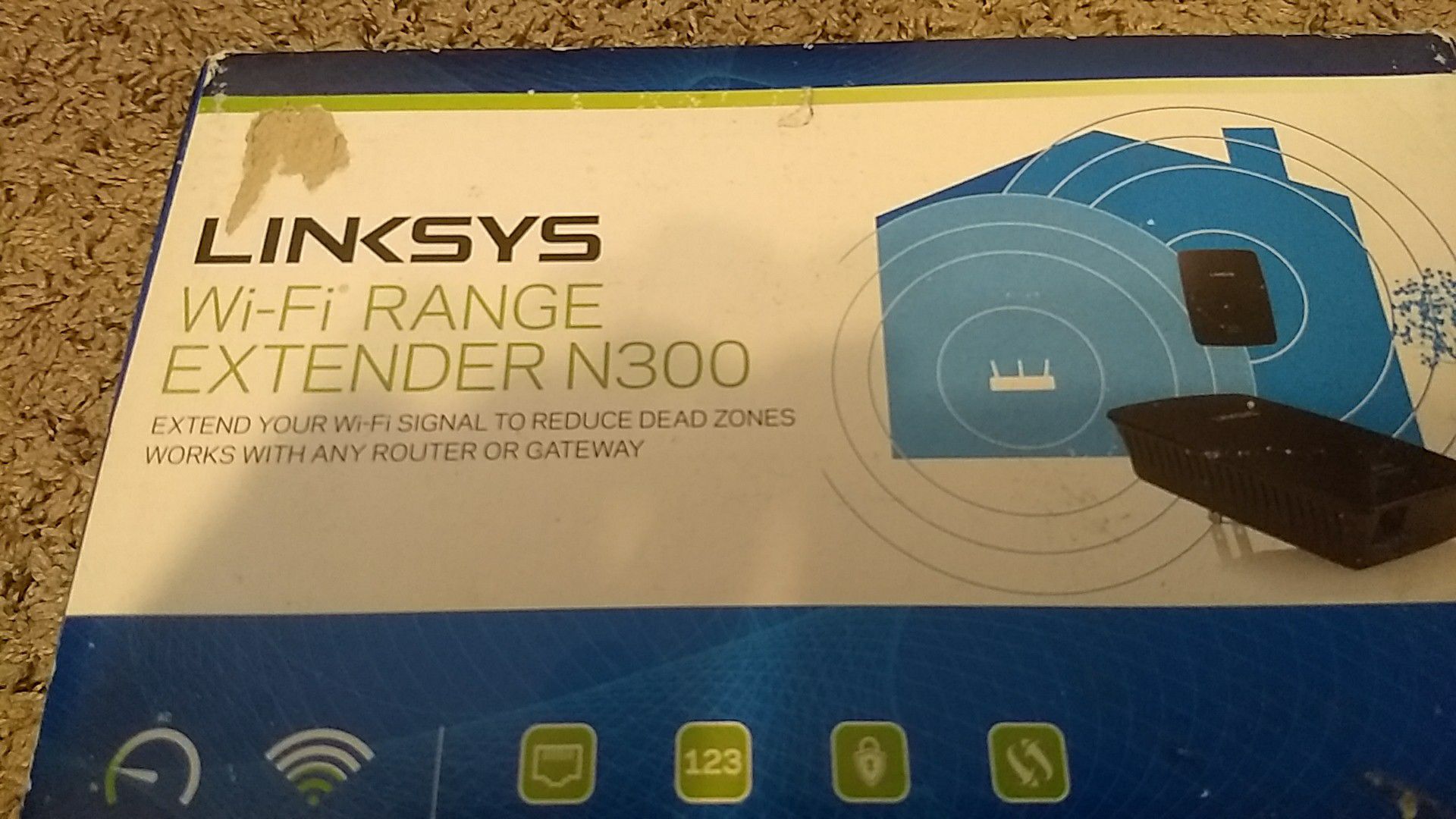 Linksys wifi range extender n300