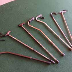 Men's or Women's Walking Cane's (7 Canes) Nice!