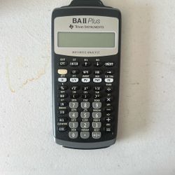 BA II plus