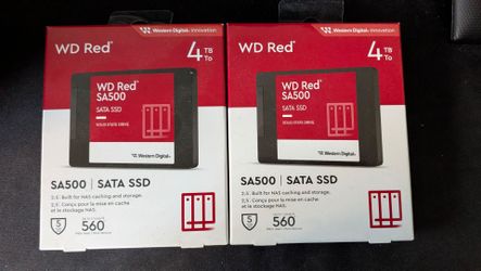 4TB Western Digital SATA SSD - $500