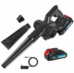 Portable Cordless Leaf Blower & Vacuum – Lightweight, Compact Electric Blower NEW