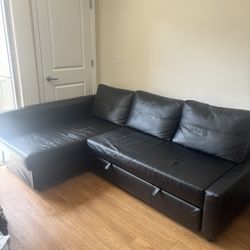 IKEA Sectional (black)
