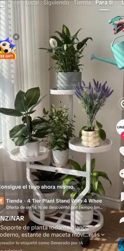 SOPORTE PARA PLANTAS 🪴🌿🌻🌳 METALICO