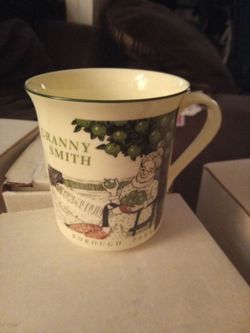 Granny Smith Borough Park collectors coffee cup set of 4