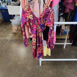 Hippie Size S Adult Costume Dress