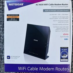 Netgear WiFi Cable Modem Router  