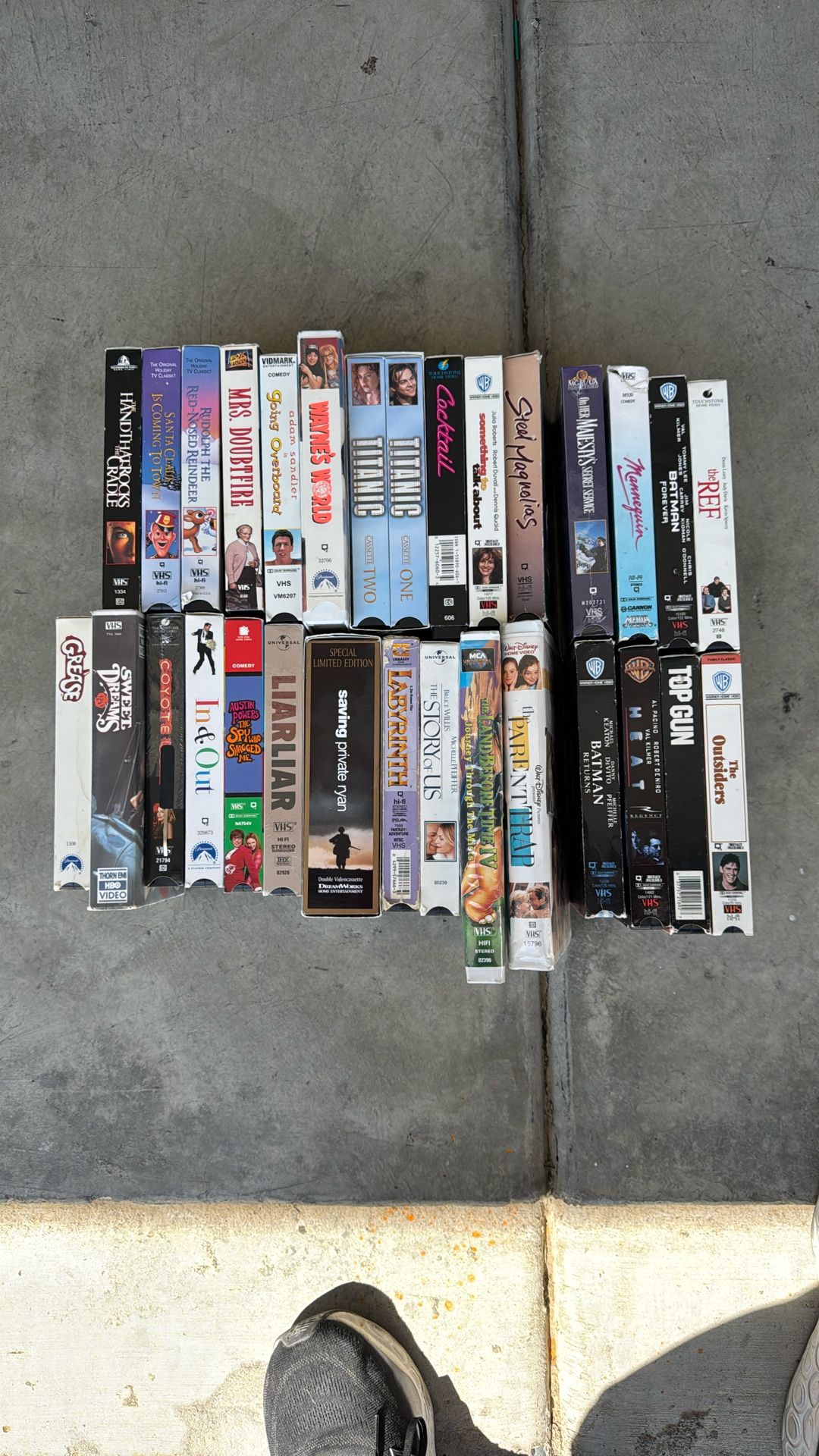 Vintage VHS Movies