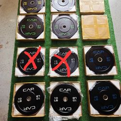 Cap Bumper Plates 230lb
