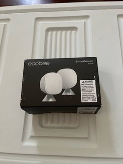 New Ecobee SmartSensor 2-Pack, Open Box , Never used