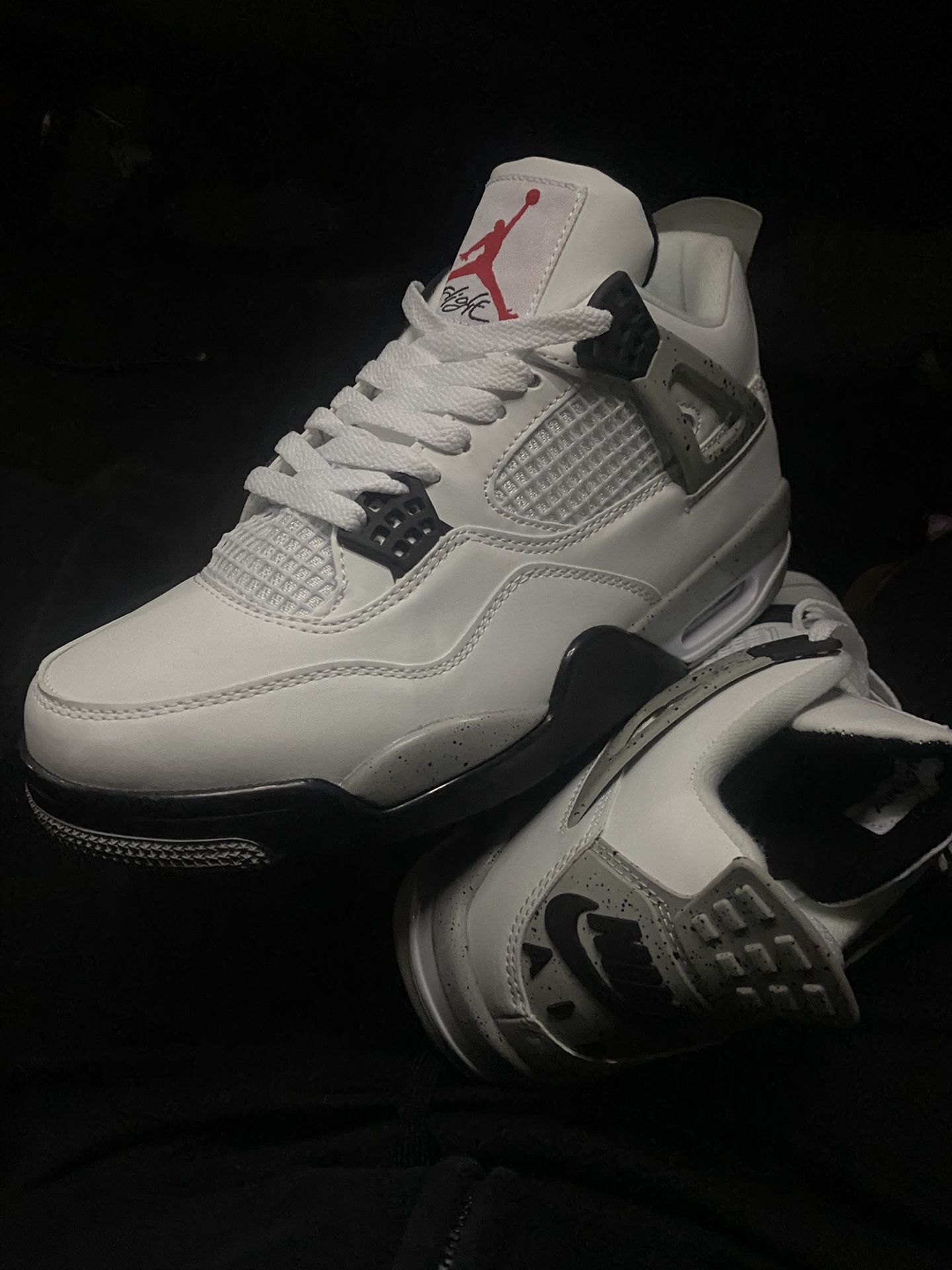 Jordan 4 White Cement